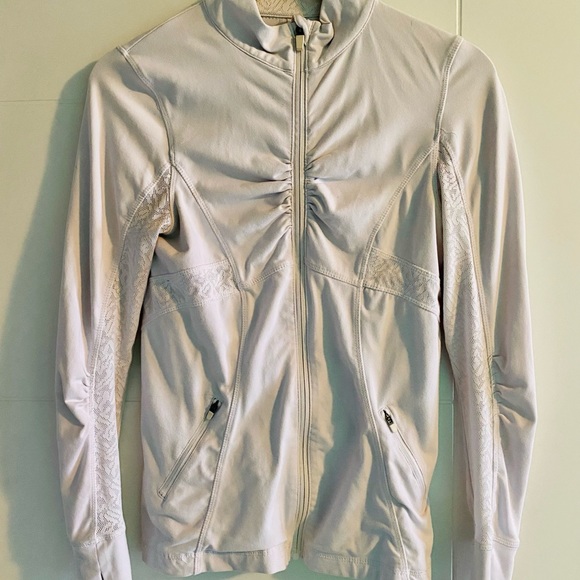 Kyodan white zip up - Picture 1 of 1